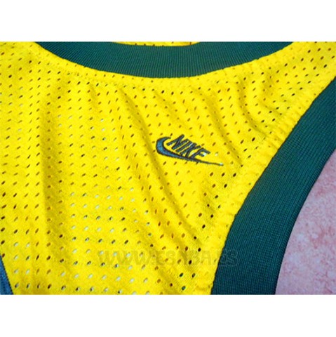 Camiseta Bethel Allen Iverson #3 Retro Amarillo